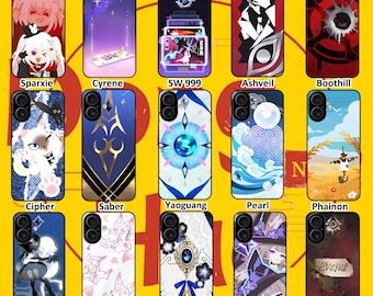Funda para teléfono móvil Honkai Star Rail, Perla, Cirene, Evanescia, Phainon, Cipher, Castorice, The Herta