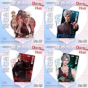 Love and Deepspace Acrylic Standee Kaufen Sie 2 Get 1 Free, Sylus, Xavier, Rafayel, Zayne