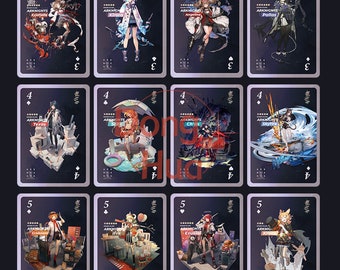 Arknights Poker Card Deck, Arknights Playing Cards