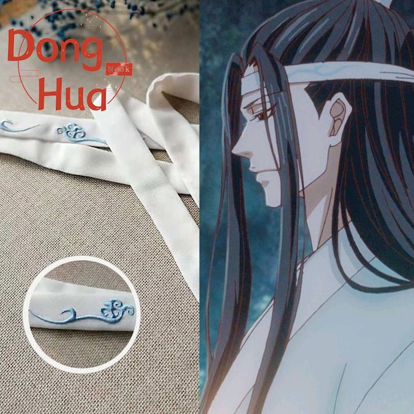 MDZS Headband, Mo Dao Zu Shi, Lan Wangji, Wei Wuxian