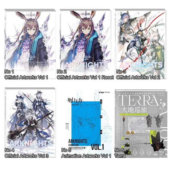 Arknights Official Vol.1 Reset Illustration Collection