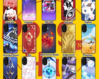 Honkai Star Rail Mobile Phone Case, Pearl, Cyrene, Evanescia, Phainon, Cipher, Castorice, The Herta