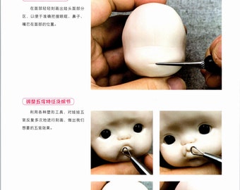 オビツ11ドールヘッドの作り方、オビツ11ドールの作り方、中国版オビツ