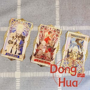 Honkai Star Rail Metal Bookmarks, Castorice, Phainon, Mydei, Anaxagoras, Aglaea, Tribbie, Cipher, Hyacine