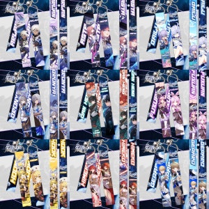 Honkai Star Rail Keychain Buy 2 Get 1 Free, Ruan Mei, Sparkle, Aventurine, Acheron, Topaz, Dr Ratio, Xueyi, Hanya, Argenti