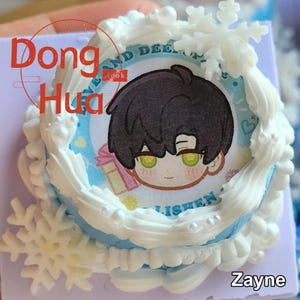 Love and Deepspace Birthday Cake Miniature, Caleb, Zayne, Xavier, Rafayel, Sylus - Etsy