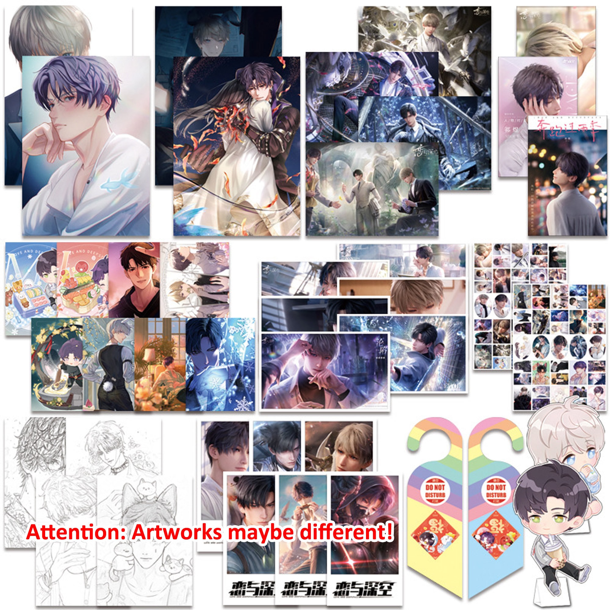 Love and Deepspace Gift Kit, Love and Deepspace Gift Bag, Love and