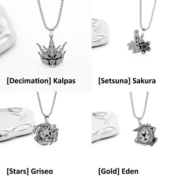 Honkai Impact 3rd The Thirteen Flame-Chasers Pendant