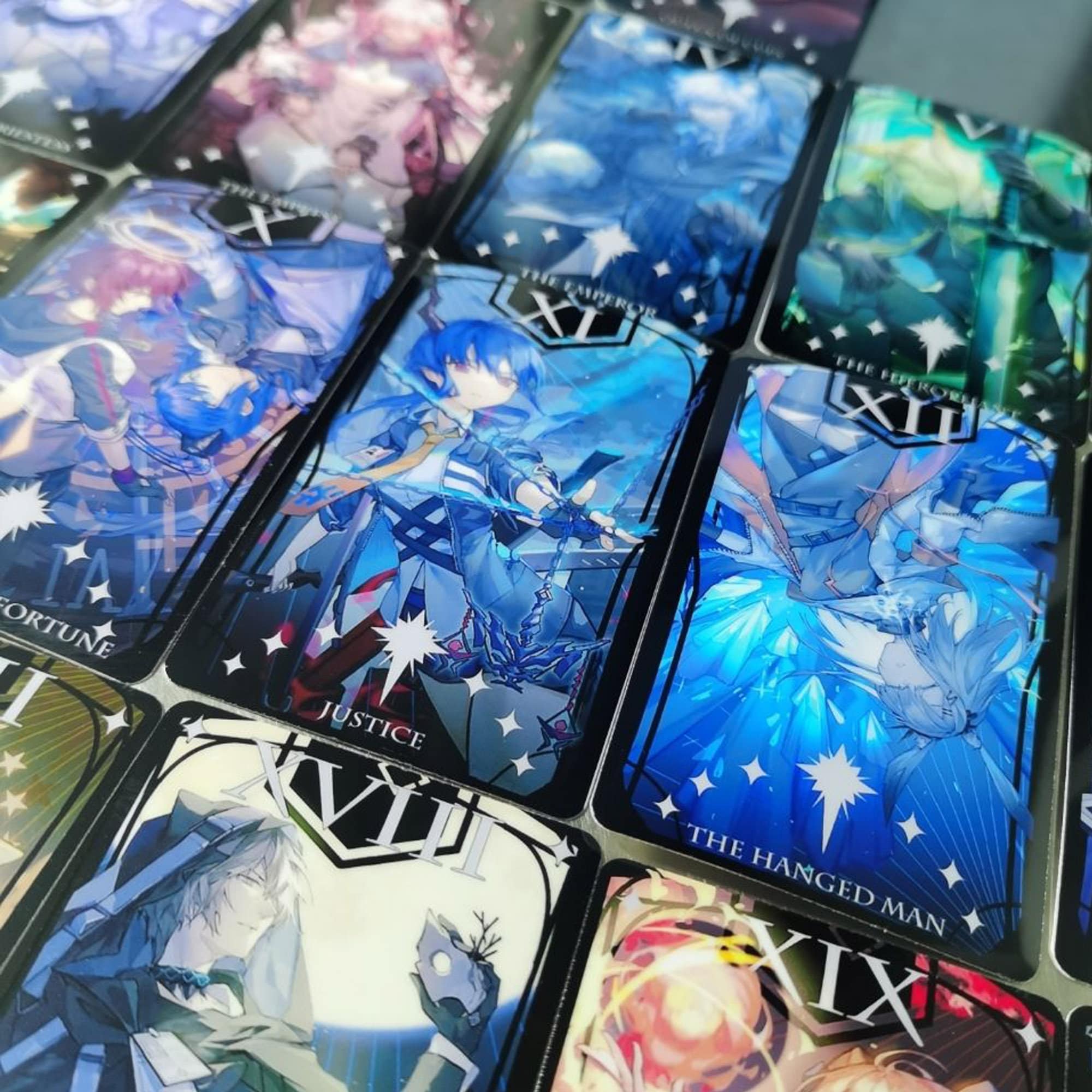 Arknights Tarot Cards 22 Major Arcana Cosplay Game Board Card Collection  Gifts