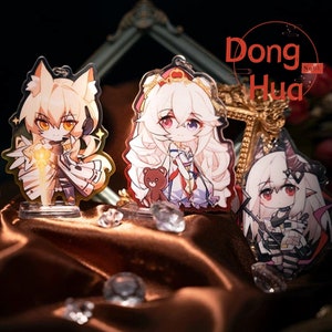 Arknights Charm 3 Pieces, Melantha, Nightingale, Shirayuki, Silverash, Chen, Vigna, Siege, Shaw, Liskarm, Manticore, Shining, Saria
