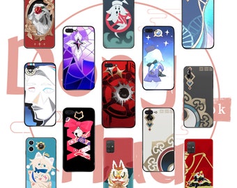 Custodia per cellulare Honkai Star Rail Custodia per cellulare iPhone Samsung, Boothill, Acheron, Cigno Nero, Scintilla, Ruan Mei, Dr Ratio, Argenti