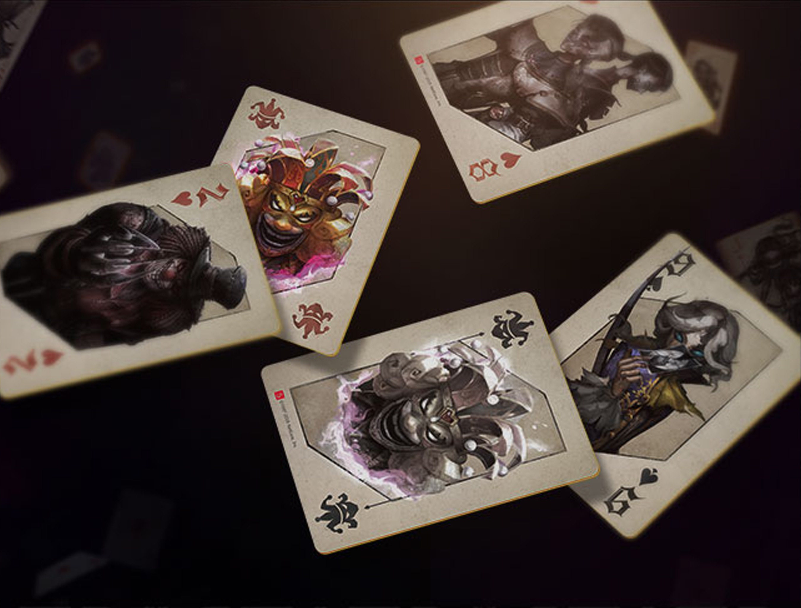 Official Identity V Playing Card Deck Identity Poker Etsy