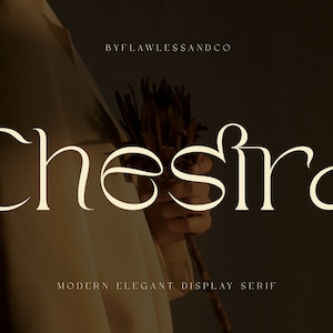 Chestra - Modern Font, boho font, modern font, canva font, procreate font, cricut font, logo font, branding font, elegant font, luxury font