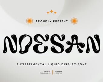 Noesan - Display Font, Modern Font, Logo Font, Branding Font, Typeface Font, Typography Font, Classy Font, Decorative Font, Style Font