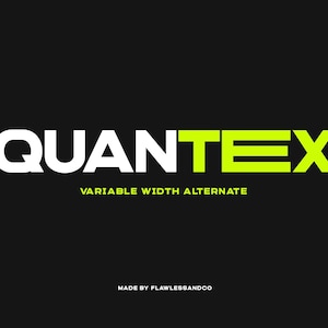 Quantex - Futuristic Font, Sport Font, Sci-Fi Font, Sans Serif Font, Bold Font, Modern Font, Procreate Font, Logo Font, Branding Font
