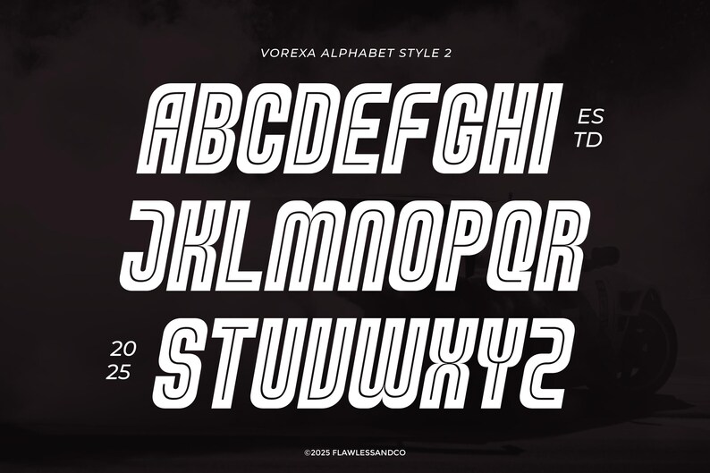 Vorexa - Modern Sport Font, Modern Font, Branding Font, Logo Font, Bold ...