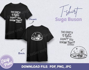 Suga, Yoongi, Busan, BTS, T-Shirt-Design, Armee png