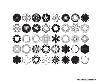 Download Flower Icon Svg Etsy