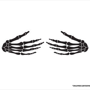 Skeleton Hands Svg,  Skeleton svg, Skull Skeleton Hand Svg, Cutting File Svg , Silhouette Svg, hand Svg, Svg, ai, jpg, eps , Hand Bra Svg
