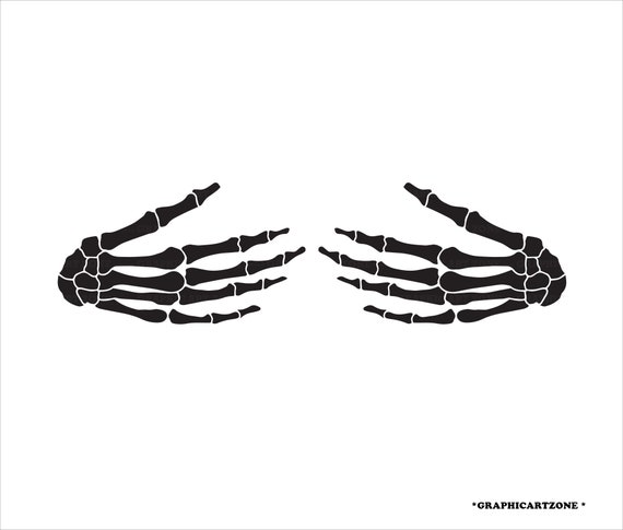 Skeleton Hands Svg, Skeleton Svg, Skull Skeleton Hand Svg, Cutting