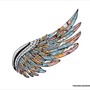 Angel Wings SVG, Angel, svg, Wings svg, Angel svg, Cute, Stylistic, Modern, Trendy, shirt