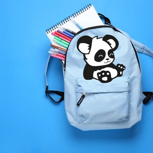 Panda Svg, Panda De Dibujos Animados Svg, Panda Bebé Lindo, Animal Svg, Cara De Panda Svg, Oso Svg, Silueta De Panda, Archivos Cricut, Aİ, Eps, Png, Svg, Jpg