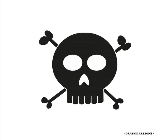 Tête de mort Svg, tête de mort et os croisés, Silhouette tête de mort,  squelette Svg, tête de mort, os croisés Svg, tête de mort de pirate,  imprimable, os croisés de tête, image size:570x485