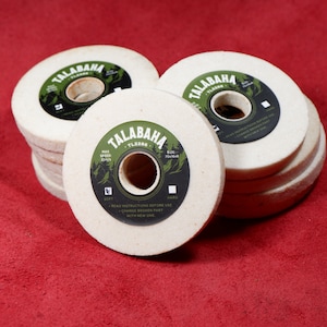 Set 3 pcs grinding stone for skiving machine (D1xD2xH=70x16x8mm #60).