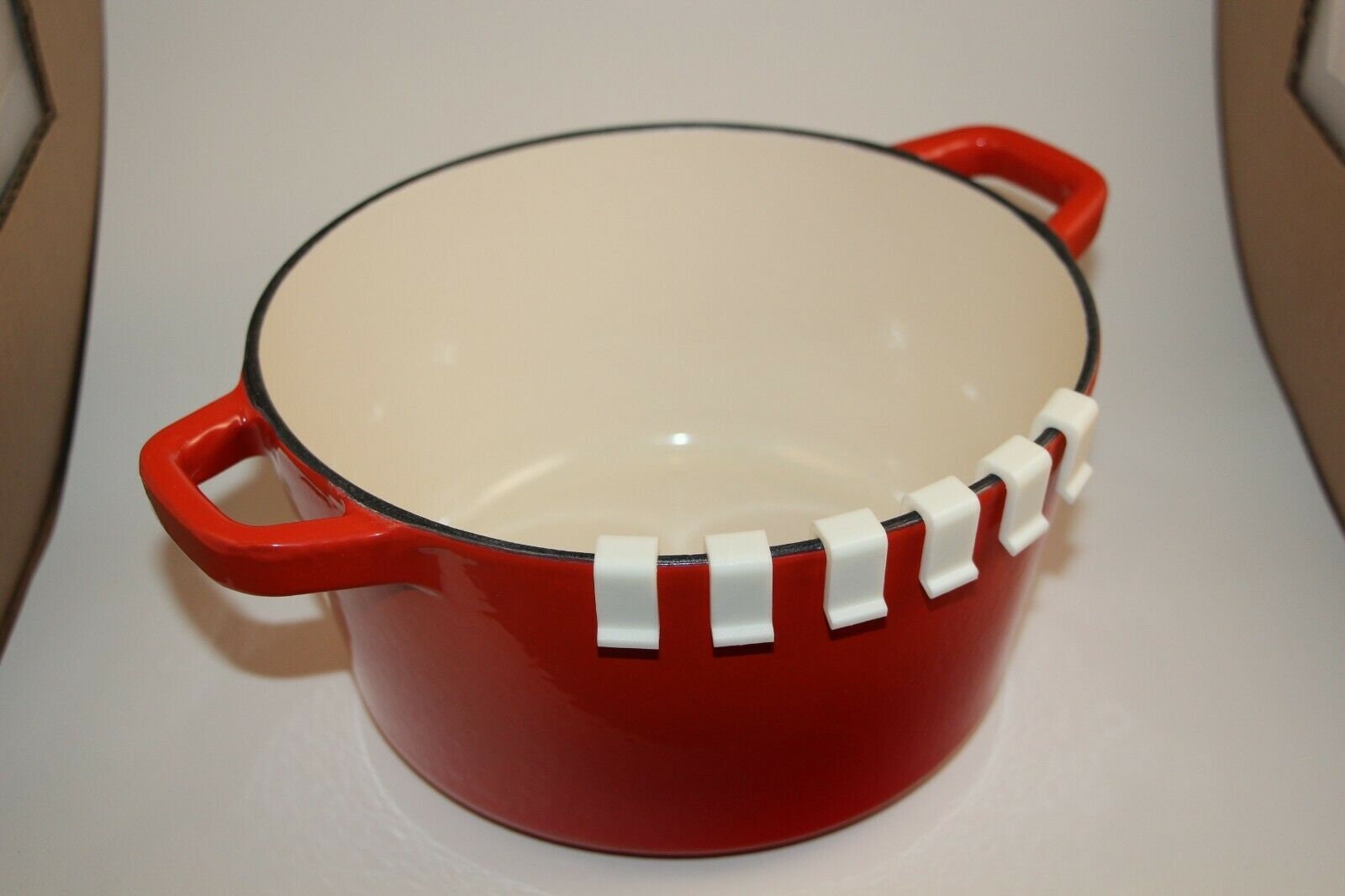 Cast Iron Pot Protector White Plastic Clips Cast Iron Made to Etsy