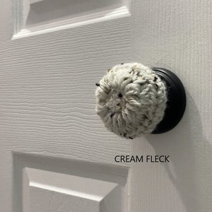 Modern Door Knob Covers, Floral Design - 10 colours