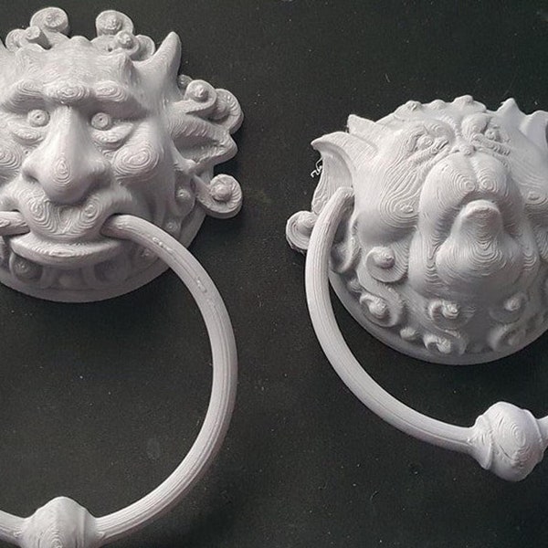 Labyrinth Door knockers - choice of 2. 3D printed model