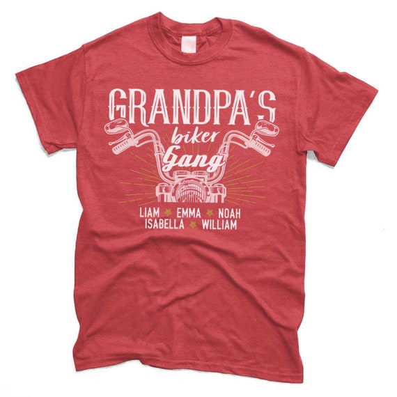 biker papa shirt