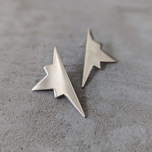 North star stud earrings
