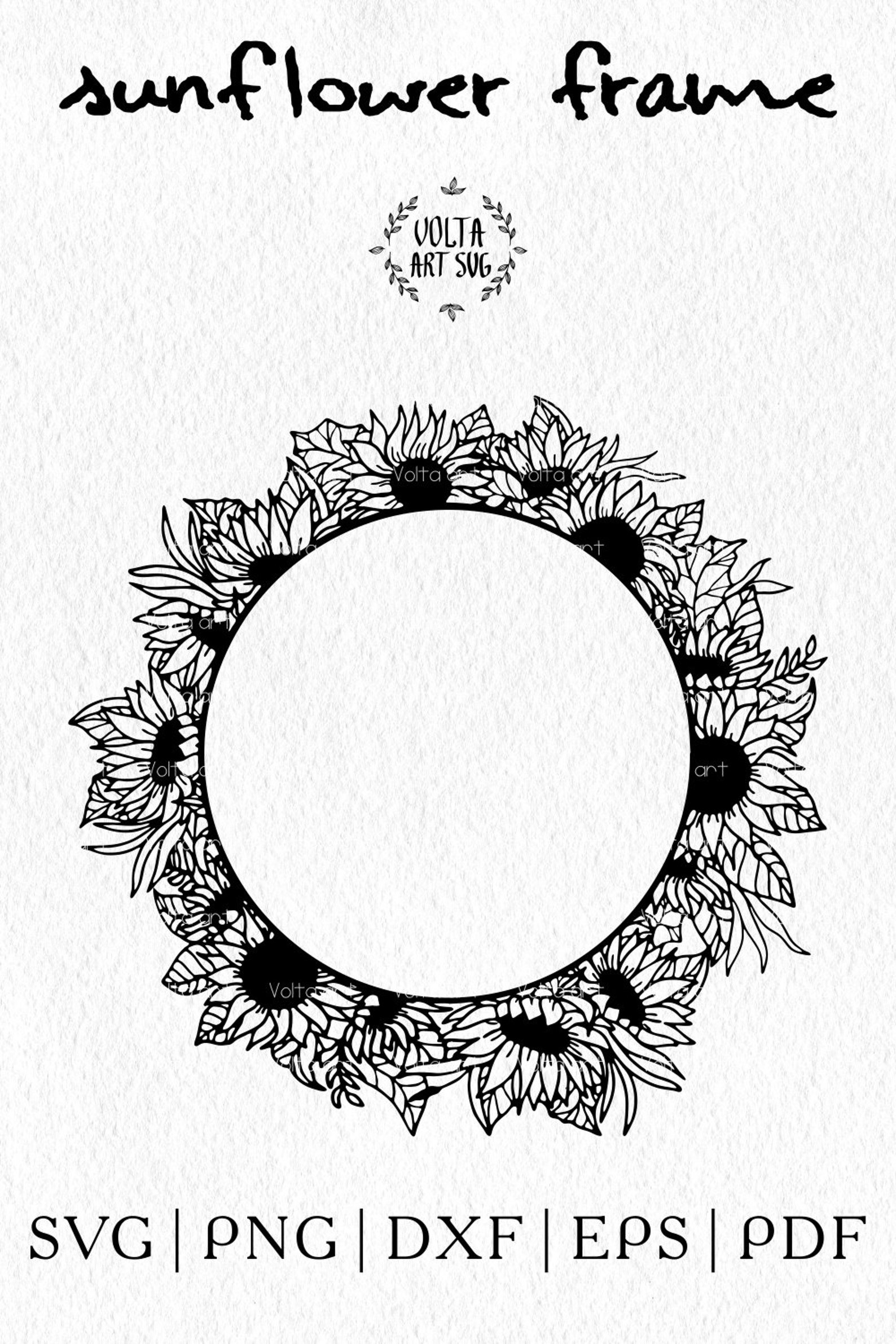 Free Free Sunflower Circle Svg 165 SVG PNG EPS DXF File