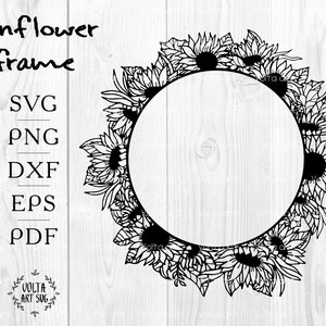 Free Free Sunflower Circle Svg 339 SVG PNG EPS DXF File