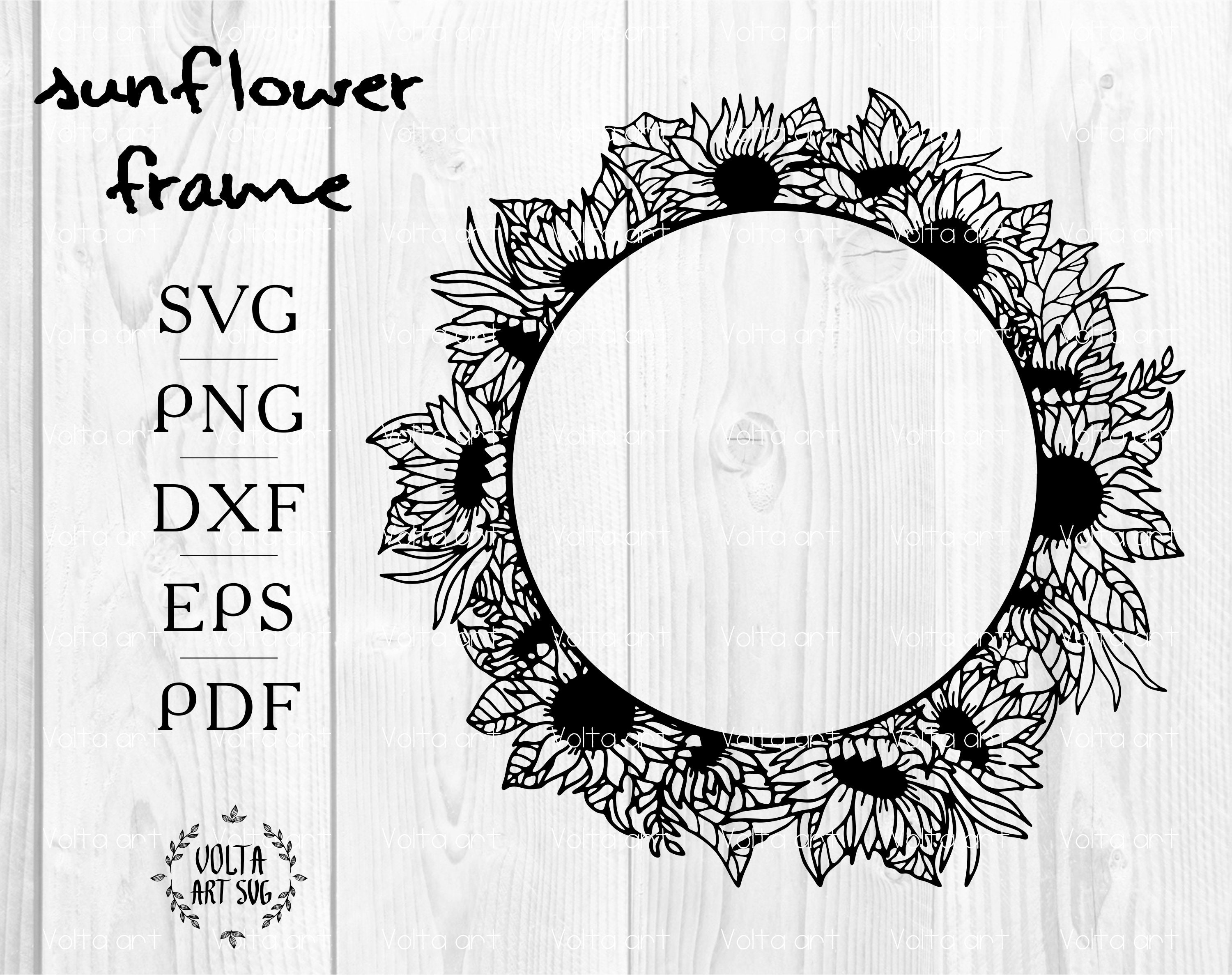 Free Free Sunflower Circle Svg 165 SVG PNG EPS DXF File