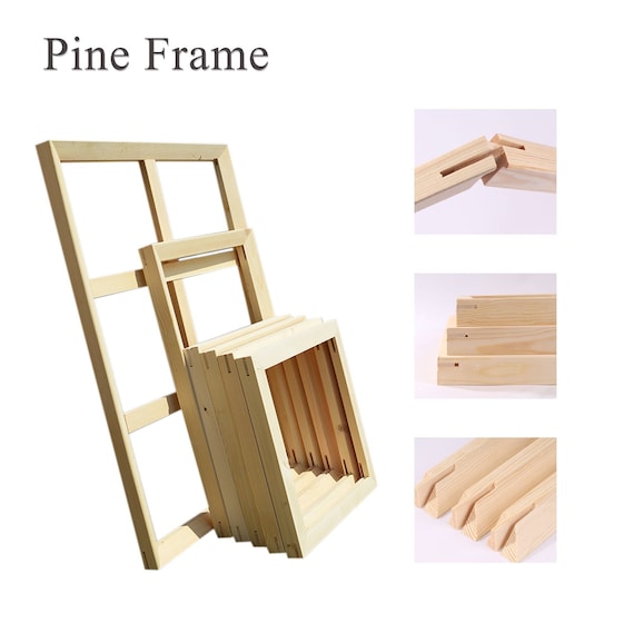 Wooden Frame, DIY Frame Stretcher bars, Pine Frame, Custom Frame, Extra Large Painting Frame, Wood Frame, Canvas Frame, Inner Frame