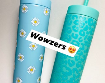 20oz personalisierte matte Vinyl dünnen Becher