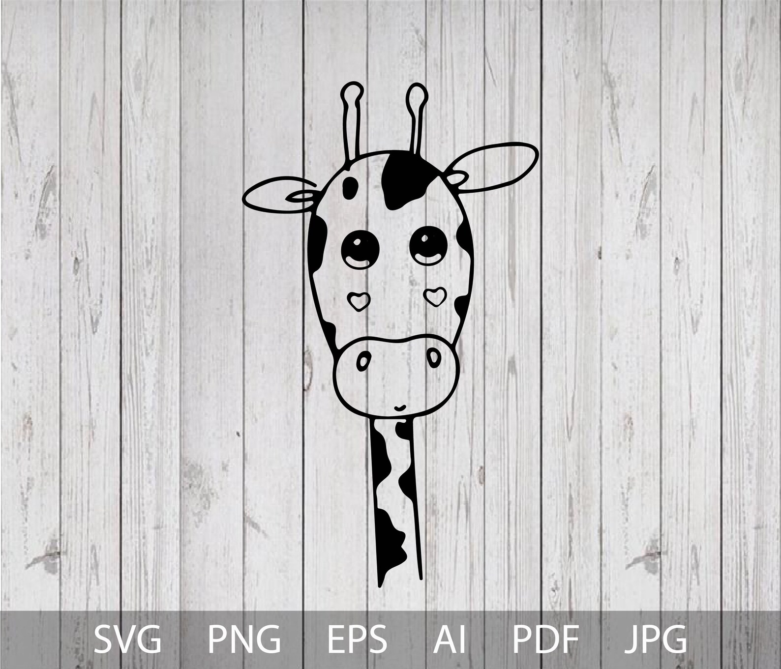 Giraffe Svg Baby Giraffe SVG. Cricut Cut File Giraffe - Etsy
