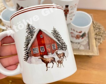 Christmas mug, Christmas gift, Personalised, Christmas mugs, Winter mug, Holiday mug, Gifts for her, Christmas gifts
