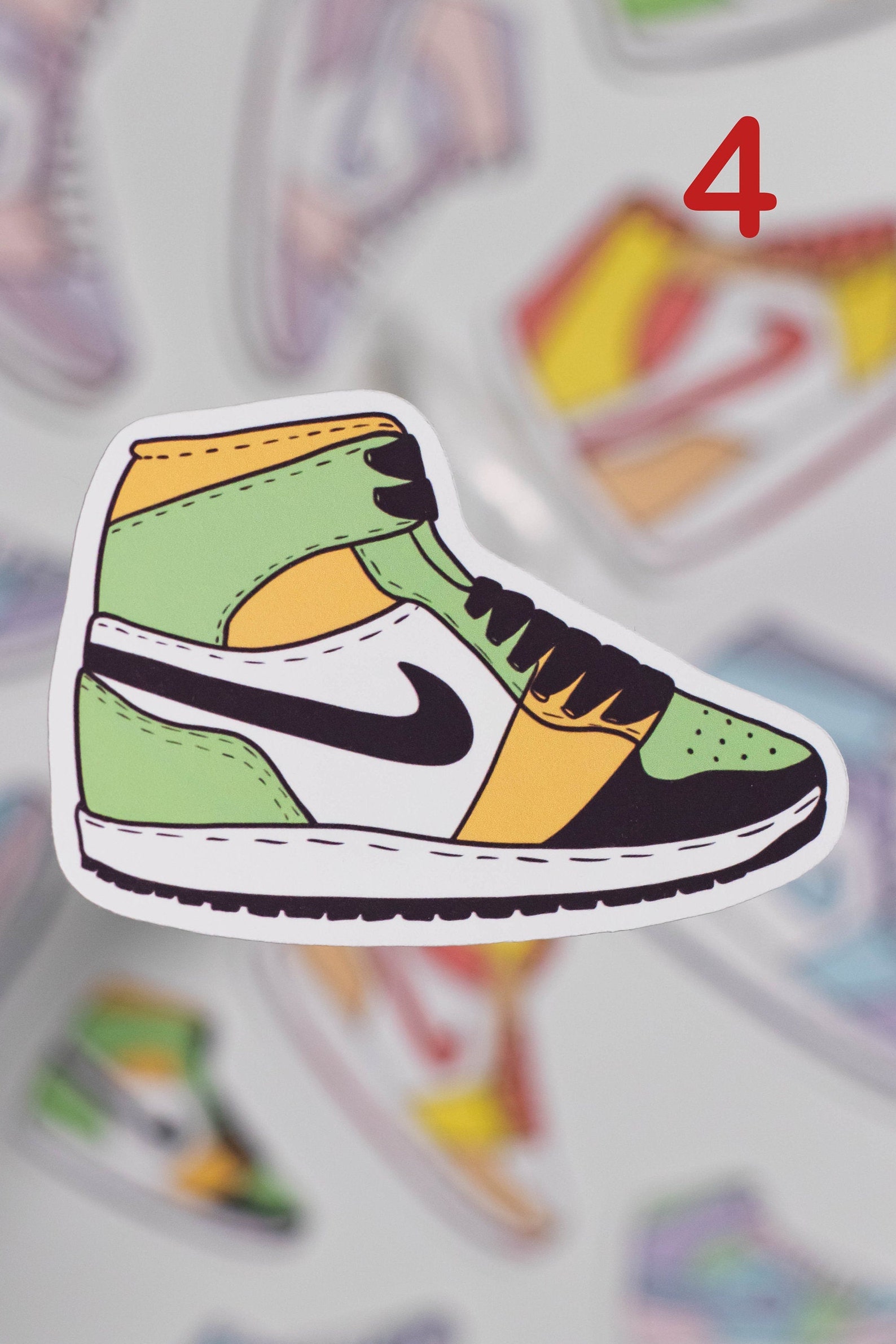 Fashion Sneaker Shoes Stickers/Cute Trendy Aesthetic Etsy