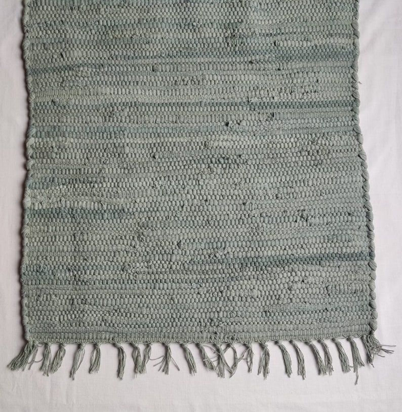 Cotton Flatweave Rug Machine Washable Small Rug Etsy