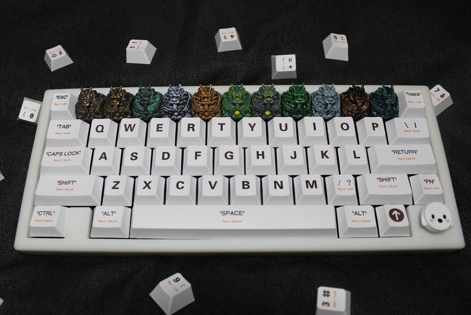 Handmade Dragon Keycapfor Mechanical Keyboard Etsy