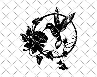 Download Hummingbird Svg File Etsy