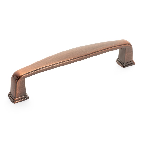 Diversa Antique Copper Traditional 3-3/4" (96mm) Cabinet Drawer Pull