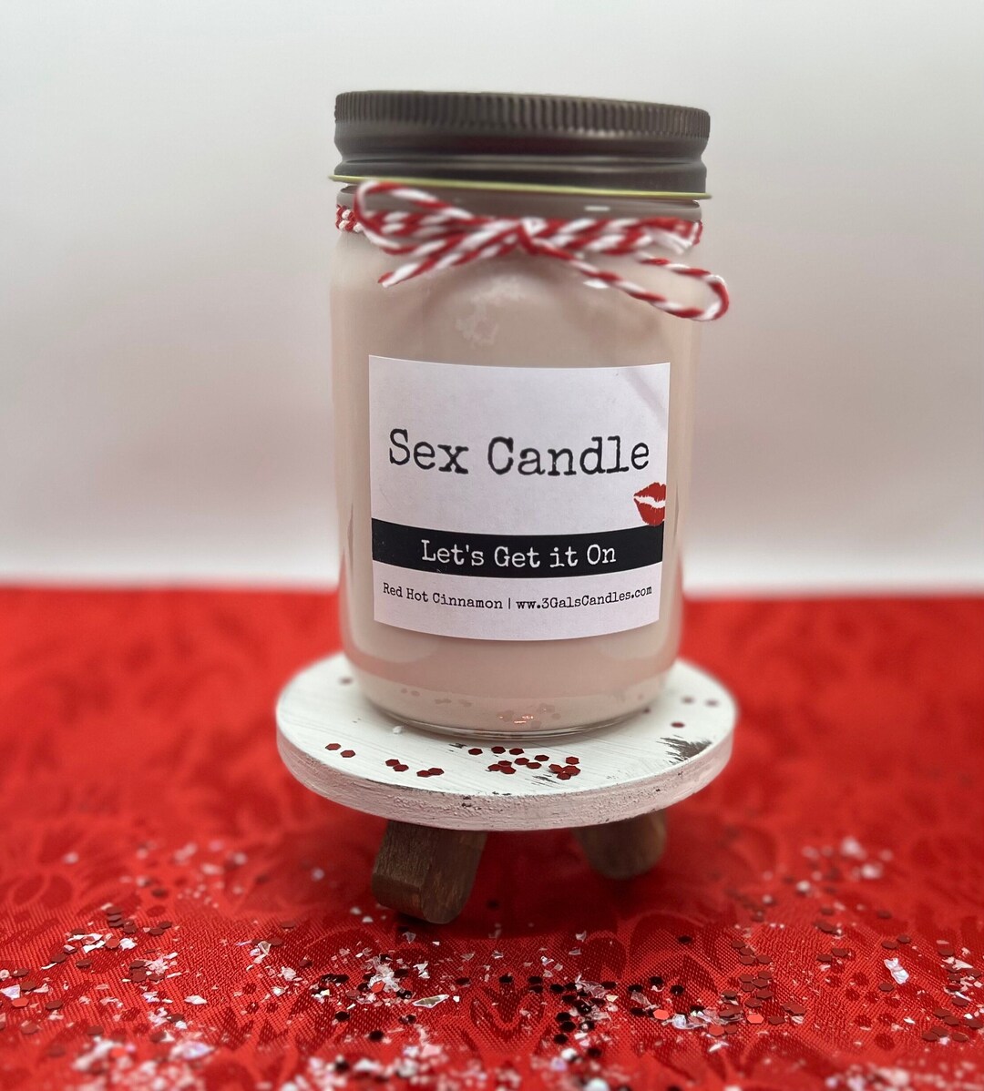 NAUGHTY Love Soy Candles Sex Candle Let's Get It on - Etsy