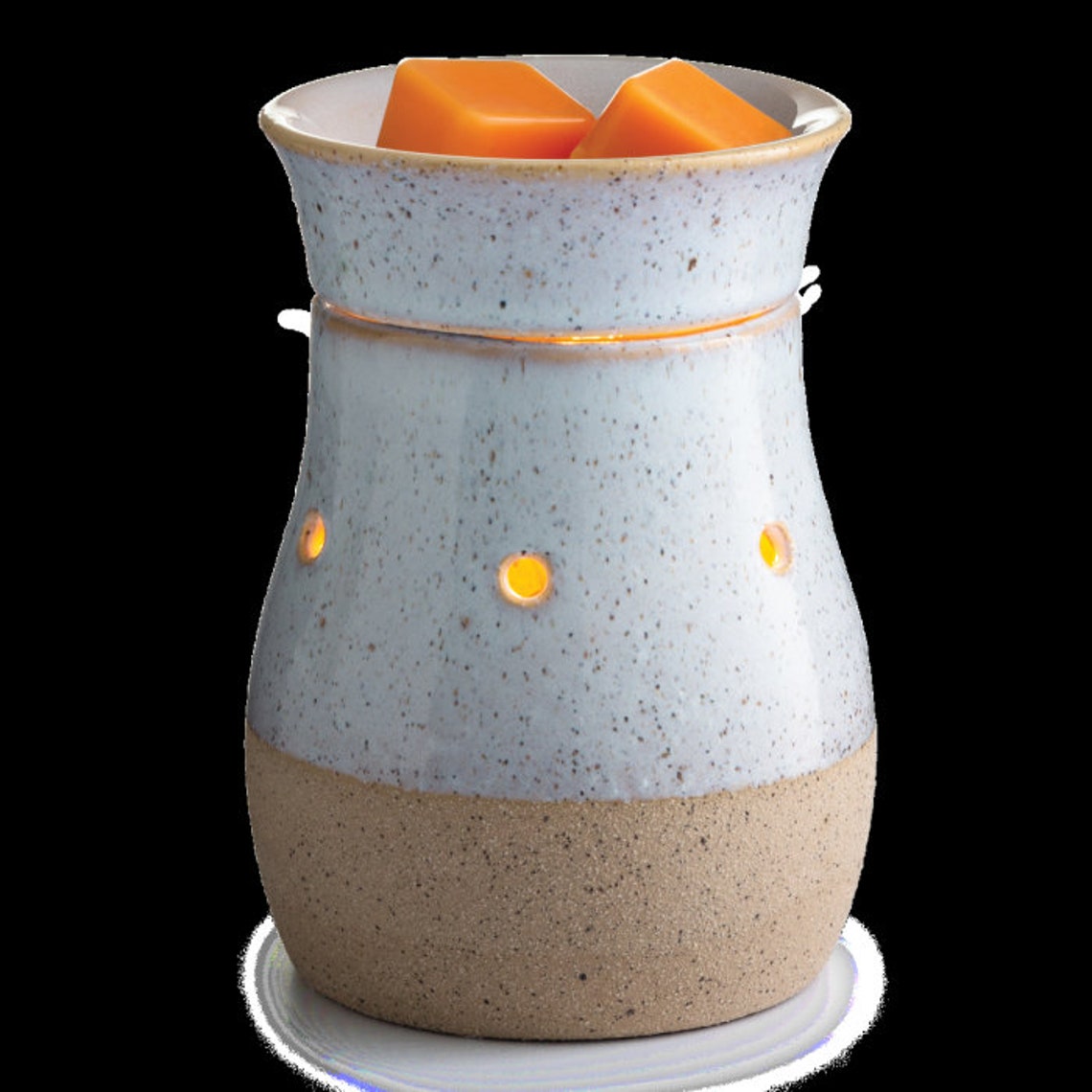 Rustic Pluggable Wax Melt Warmer with Homemade Soy Wax Melts Etsy