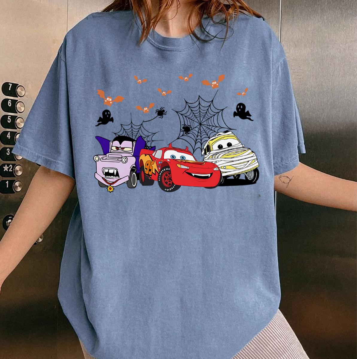 Disney Cars Halloween PNG Lightning Mcqueen Mater Halloween Digital