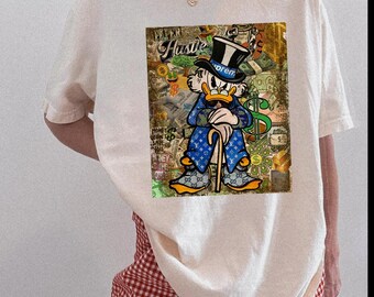 Mickey Mouse "Street Art" T-Shirt, Graffiti-Inspired Mickey Shirt, Modern Mickey Art, Fun Disney Digital Design, Printable Shirt DS52