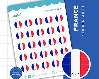 Sticker avec l'œuvre « ULTRAS PARIS » de l'artiste FOOTANDGAME